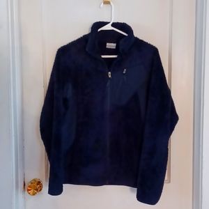 Columbia Fleece jacket women's size small black